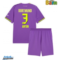 Borussia Dortmund Waldemar Anton #3 Tredjedraktsett Barn 2026-27 Kortermet (+ Korte bukser)